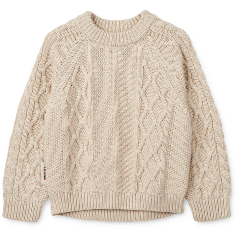 Køb LIEWOOD Sandy Melange Callio Strik Jumper
