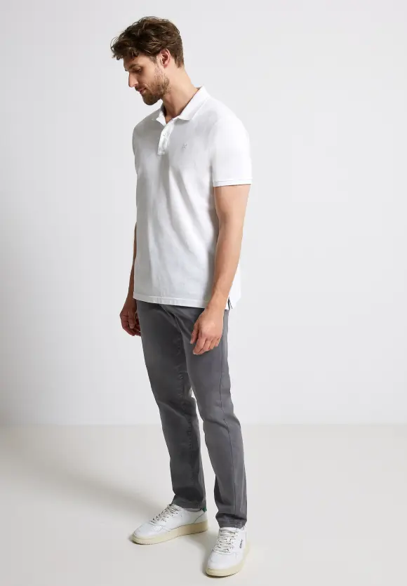 Regular Fit Chinohose - phantom grey