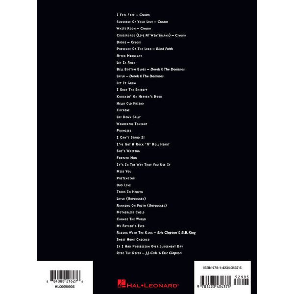 Hal Leonard Eric Clapton: Complete Clapton