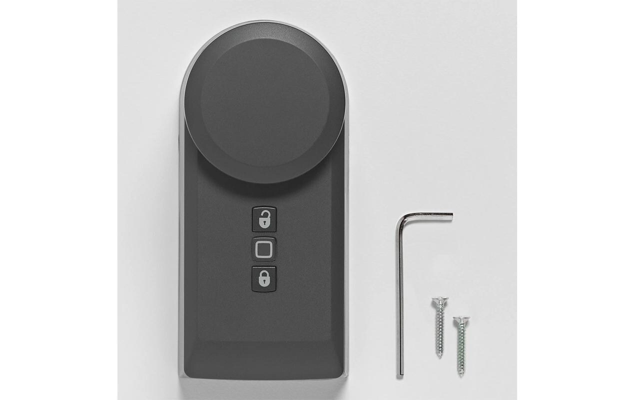Smart Home Funk-Türschlossantrieb HmIP-DLD-A - Anthrazit<br>Komfortable & Flexible Zutrittssteuerung