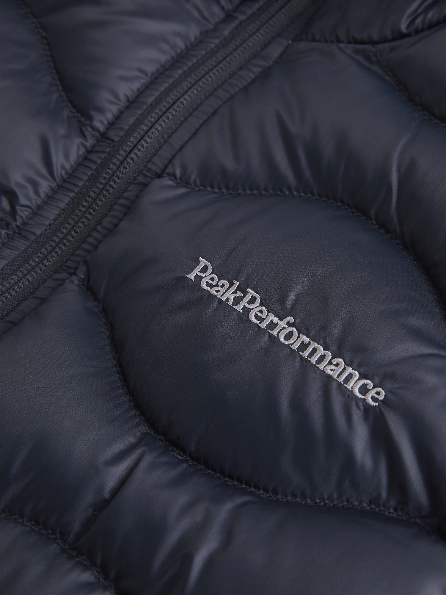 Helium Down Vest Dame Black