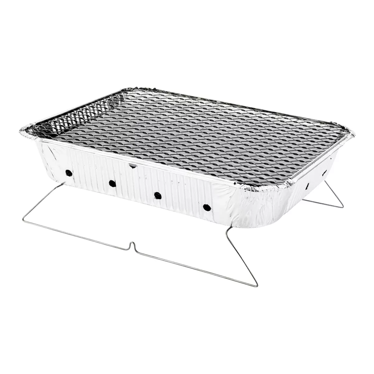 Einweggrill BBQ Dragon Silber