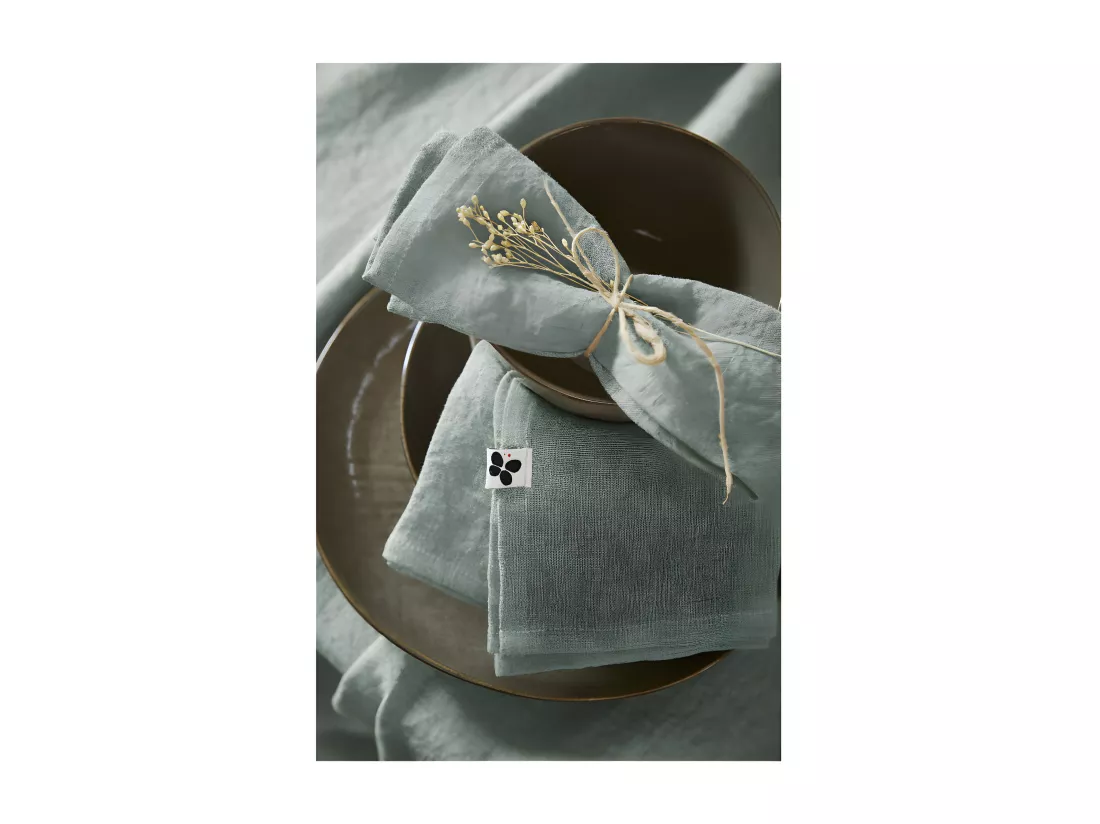 Lot de 3 serviettes de table 