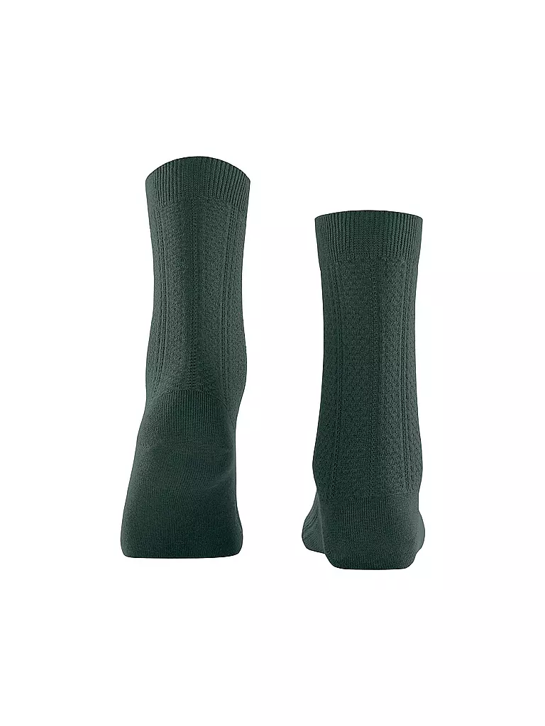 FALKE Socken NEEDLEPOINT thyme olive
