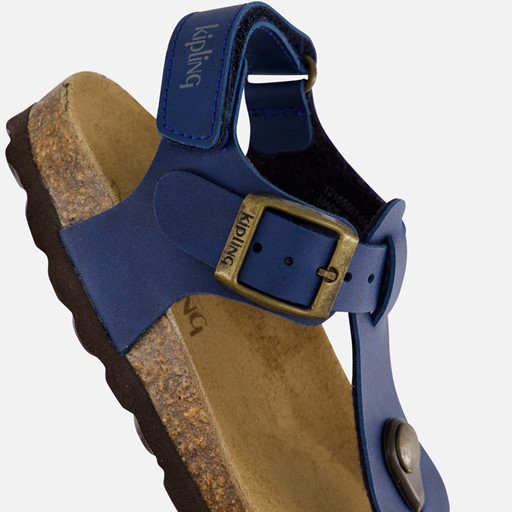 Kipling Juan 3 Sandalen blauw Leer