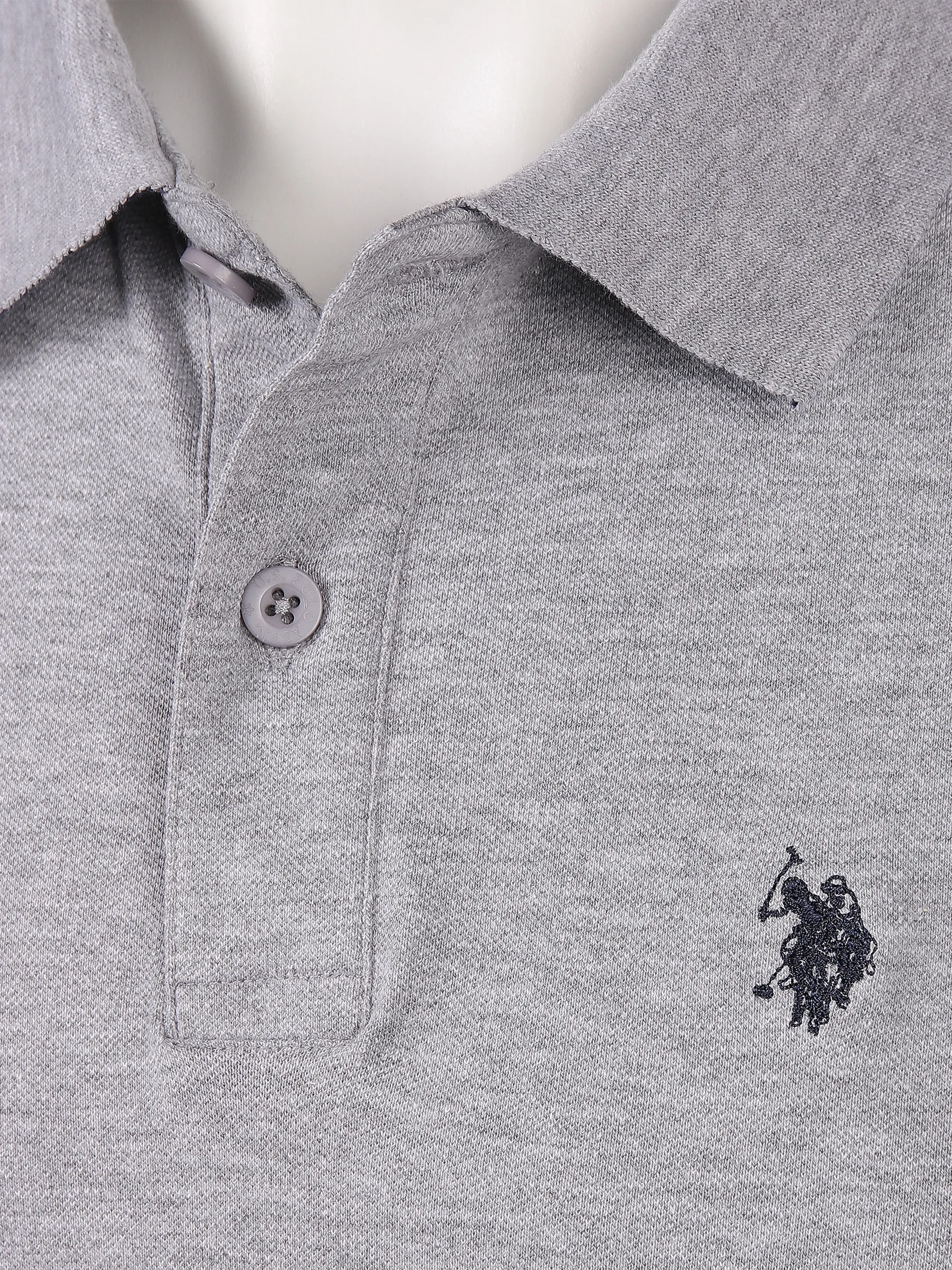 Herren Poloshirt mit langem Arm