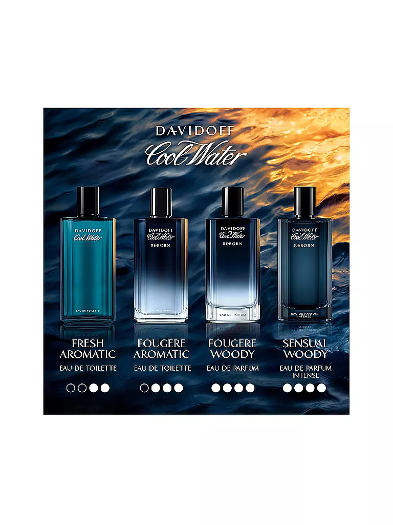DAVIDOFF Cool Water Reborn Eau de Parfum Intense for Men 100ml keine Farbe