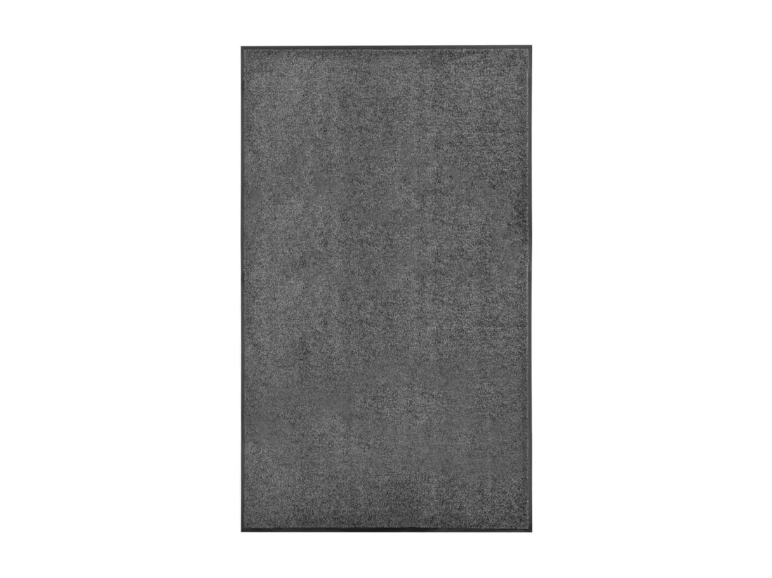 Paillasson lavable Anthracite 90x150 cm
