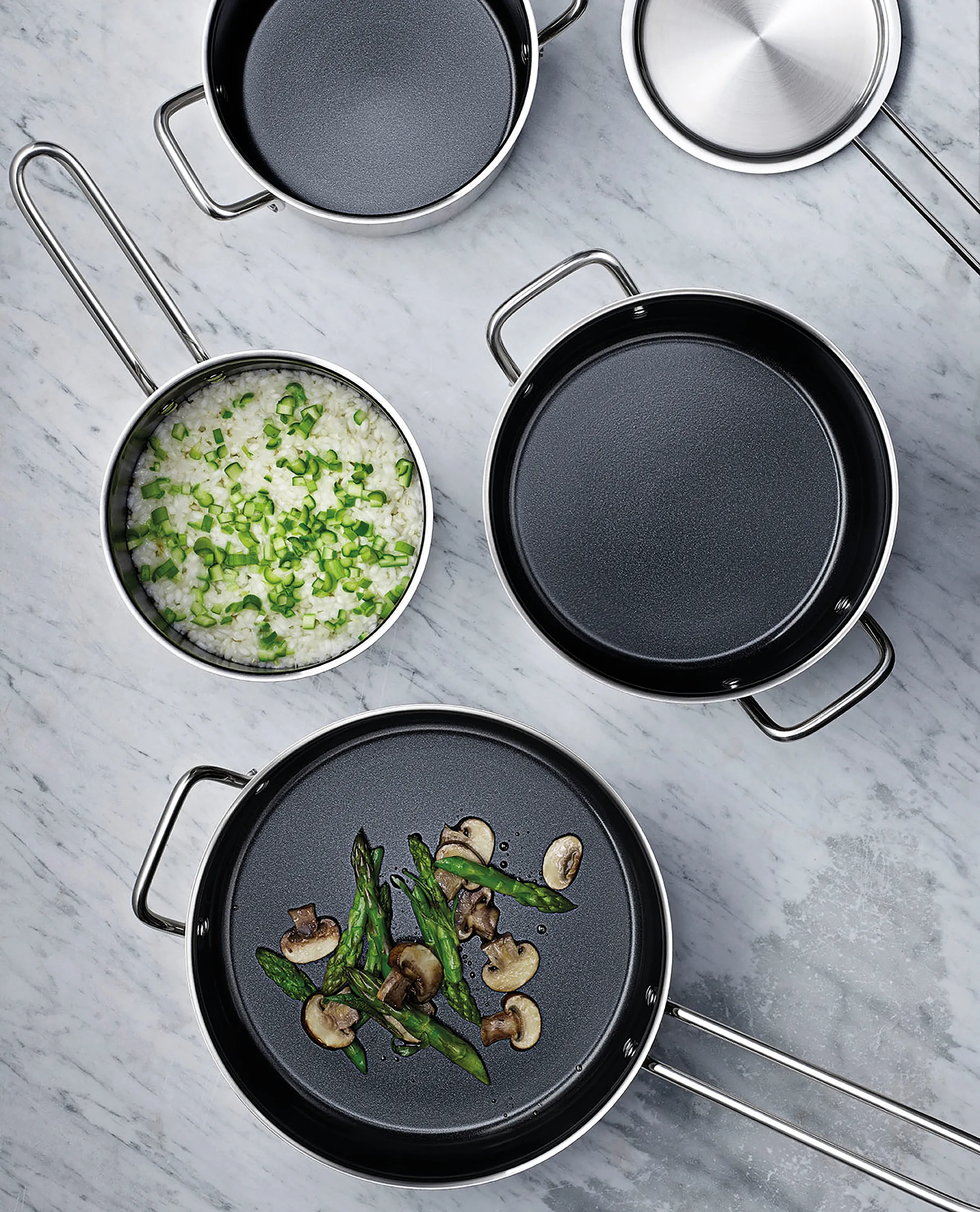 Eva Trio Stainless Steel Sauterpande