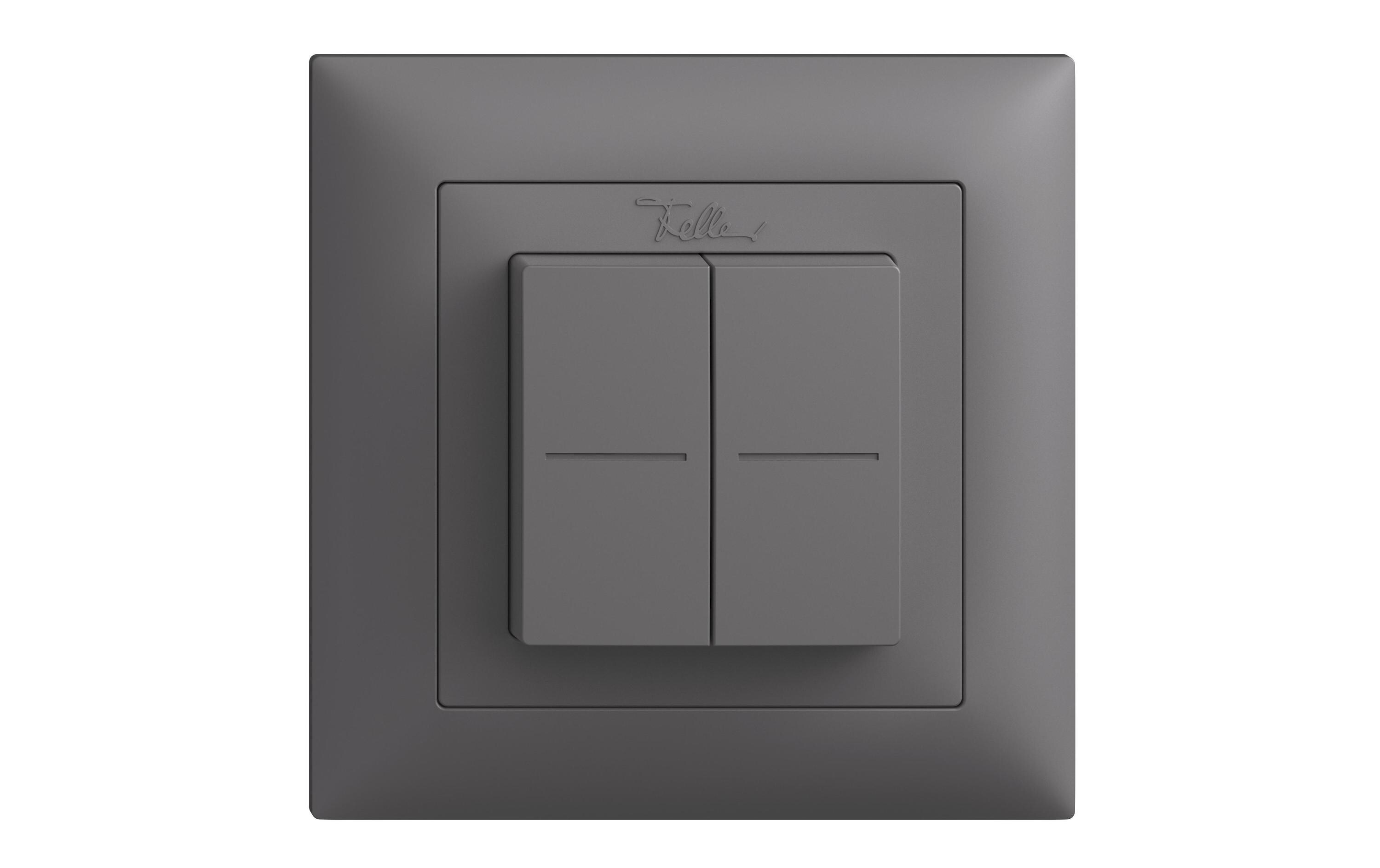 Smart Light Control für Philips Hue EDIZIOdue AP dark greySmartes Licht. Smarter Taster.