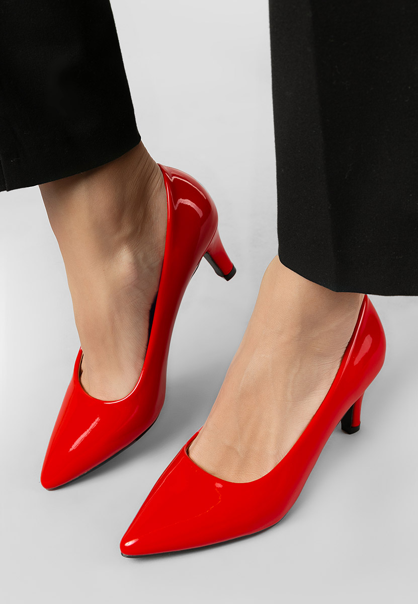 Chaussures à petit talon rouges Corvina V2