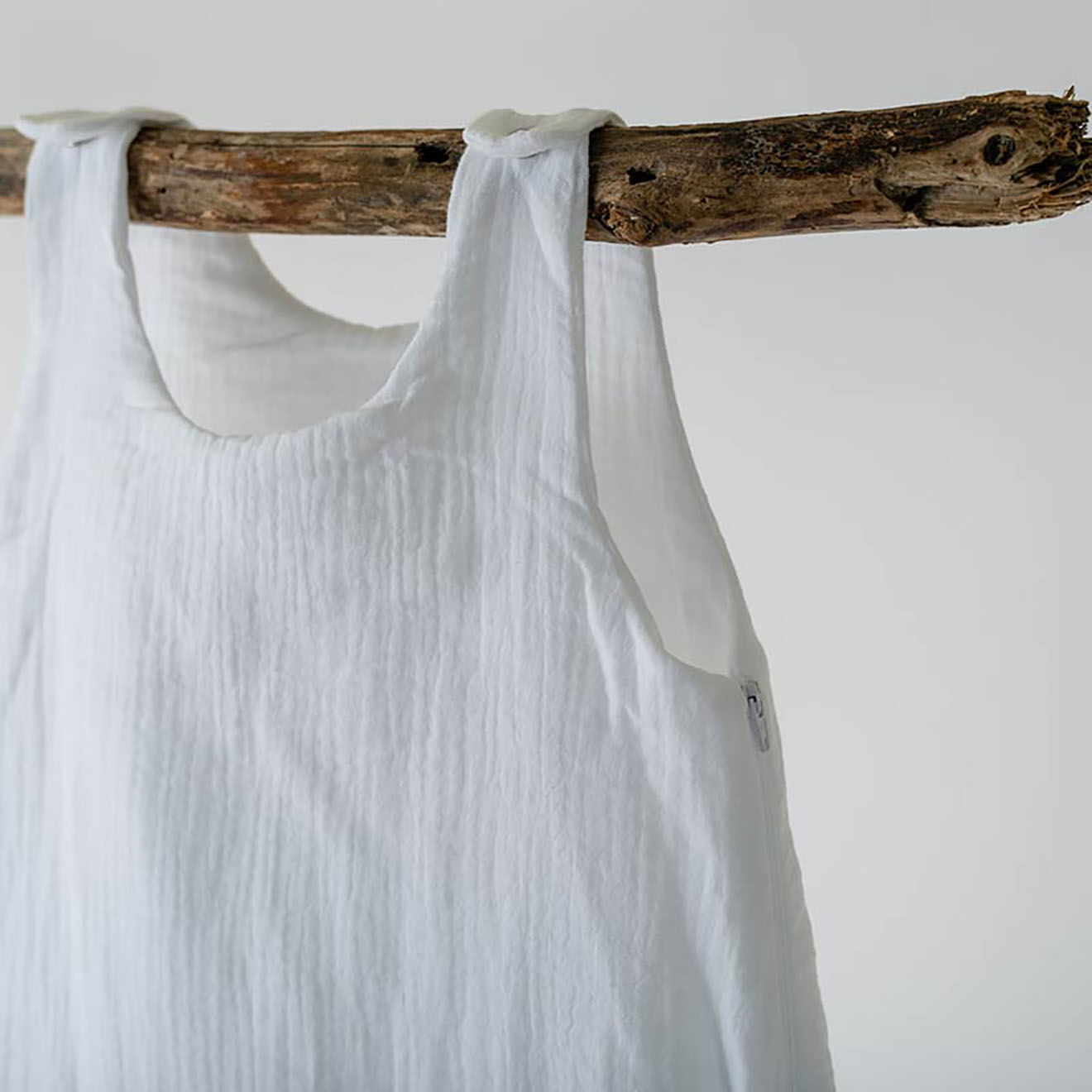 Papate Gigoteuse Été en Coton Bio blance - 70x90 cm