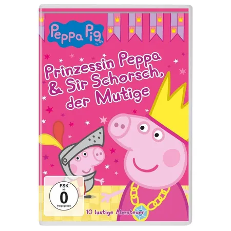 Universal Pictures DVD - Peppa Pig: Prinzessin Peppa & Sir Schorsch der Mutige