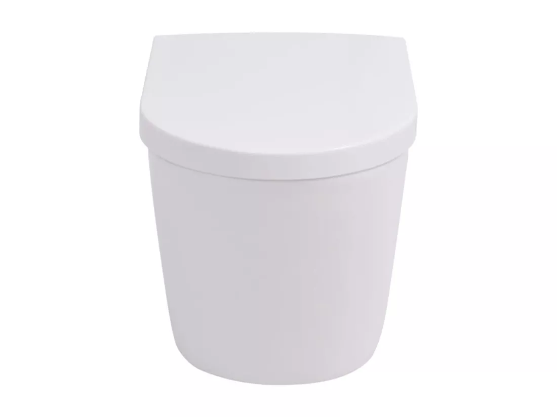 Toilette murale cuvette WC blanche 56 x 36 x 34 cm 02_0003571