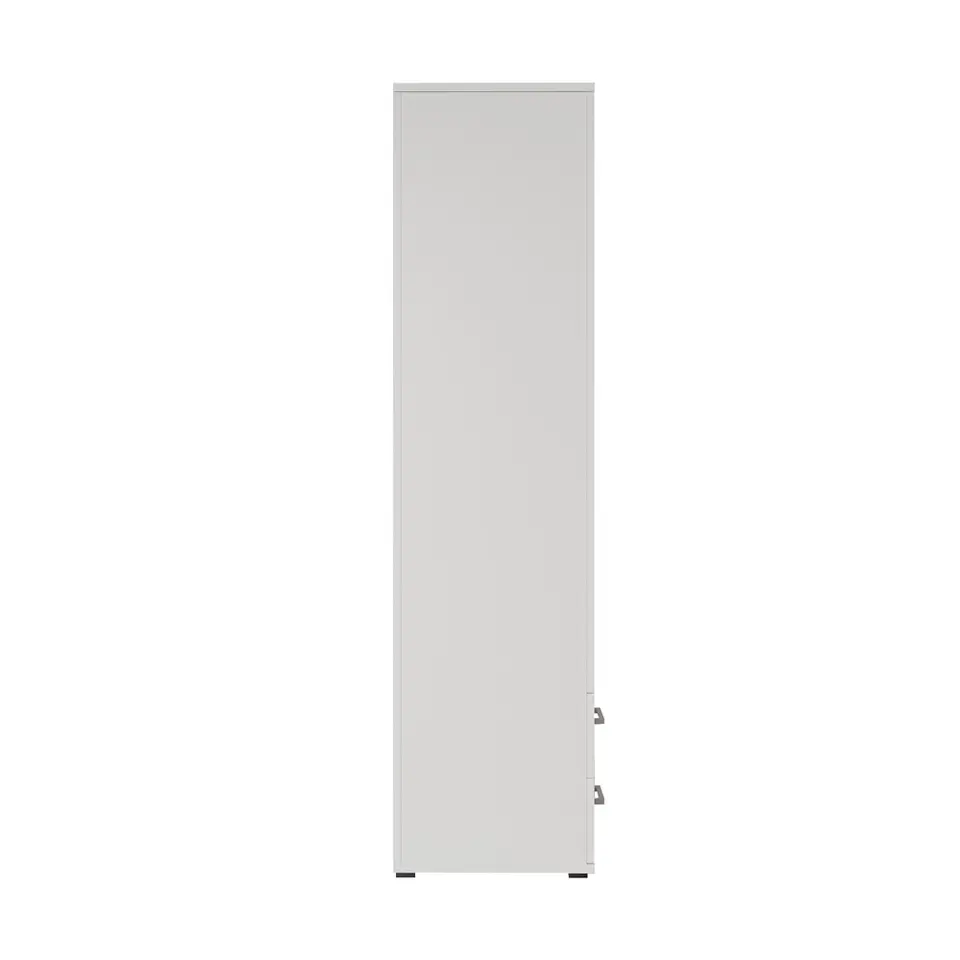 Interiax Kledingkast 'Lena' - Sonoma Eik - 4 Deurs - 185x160x52cm
