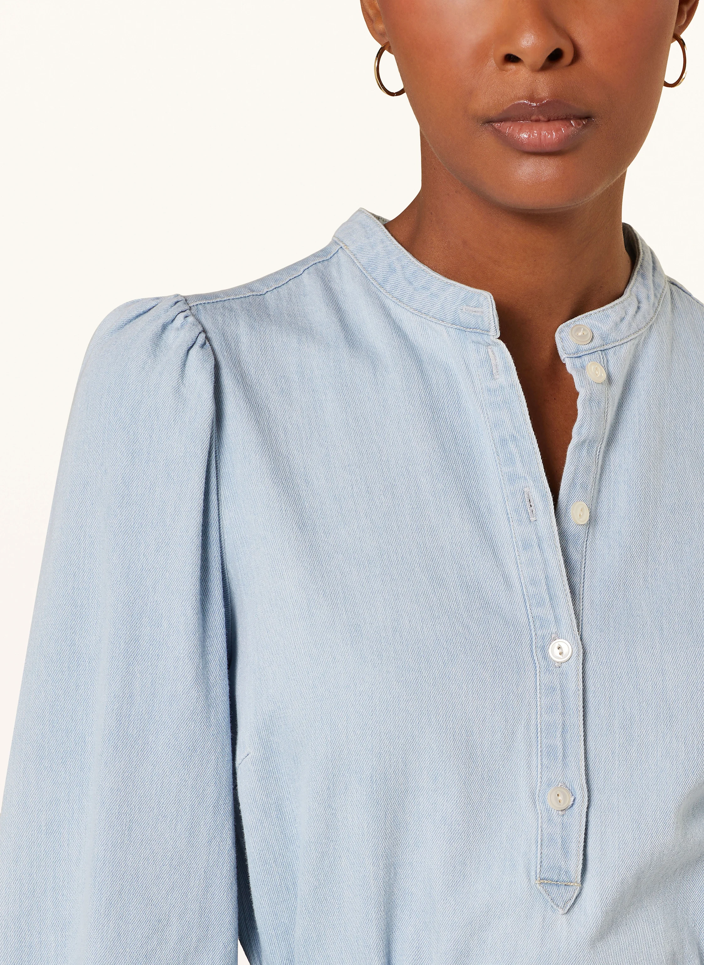 Part Two Jeanskleid mit 3/4-Arm