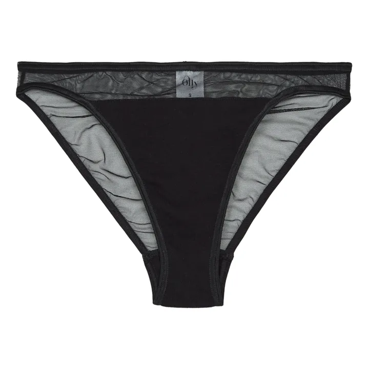 Olly Lingerie Culotte Sélune | Noir