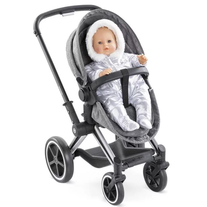 BB36 -42 - LANDAU CYBEX PRIAM 3 EN 1 - POUR POUPON 36 ET 42CM - COROLLE ACCESSOIRES