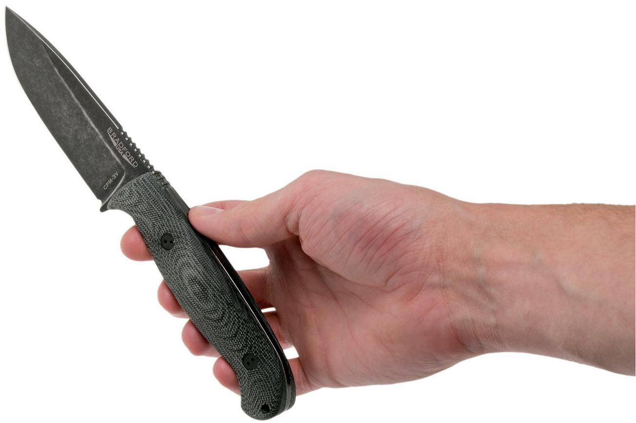 Bradford Guardian 4.5, 3D Micarta Guardian 4.5 CPM 3V, Sabre Nimbus 4.5S-101N