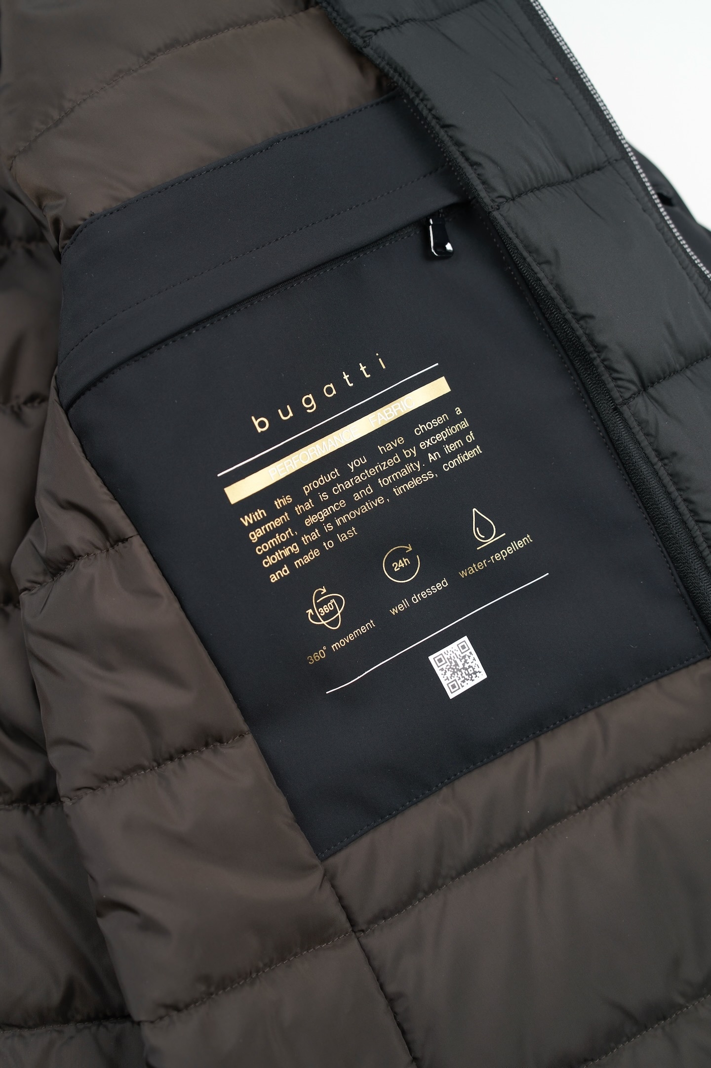 bugatti Kurzmantel , mit abnehmbarer Kapuze