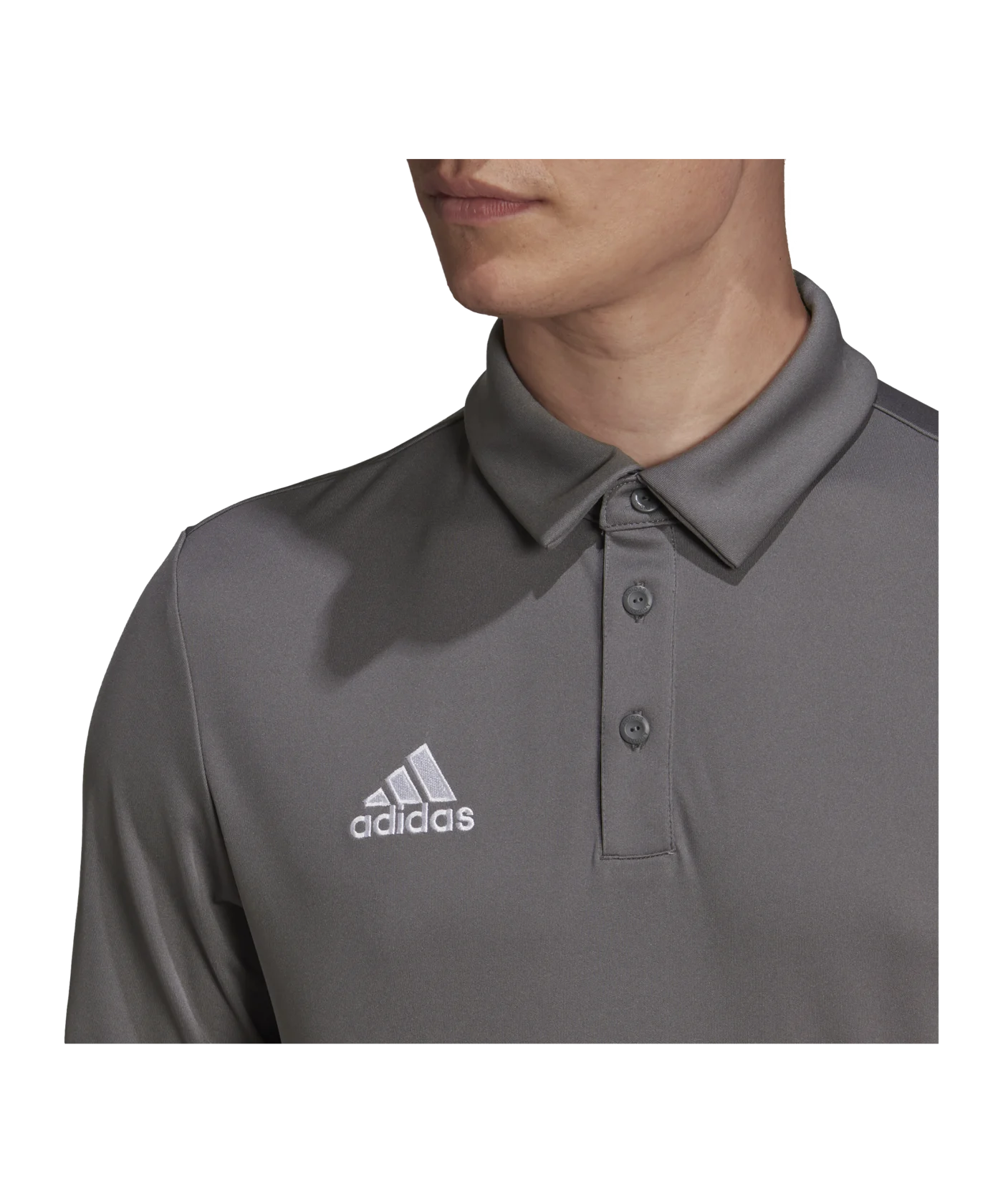 adidas Entrada 22 Poloshirt Grau