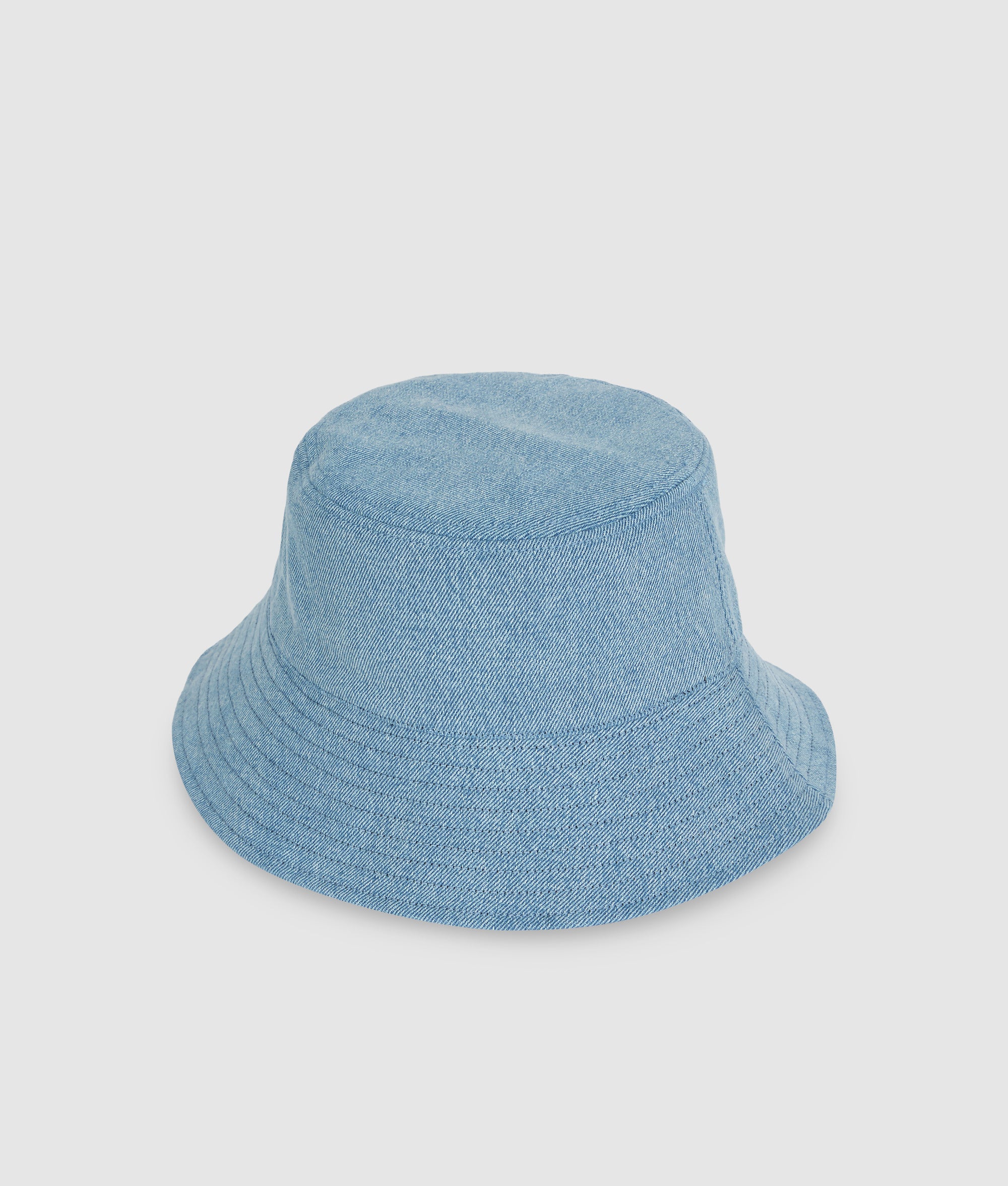 Omkeerbaar denim vissershoedje