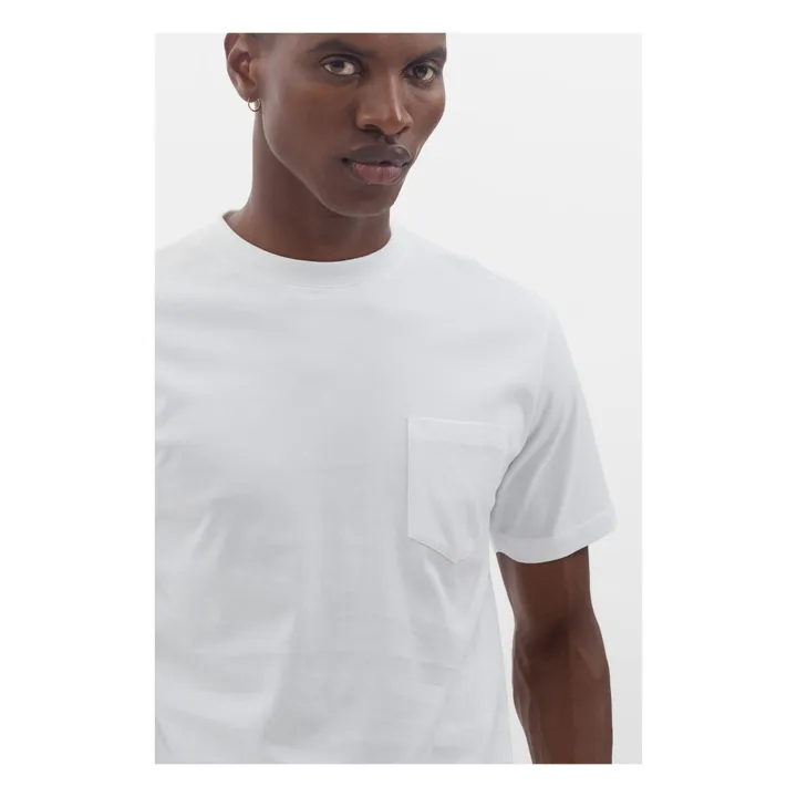 Norse Projects T-shirt Johannes Pocket Coton Bio | Ecru