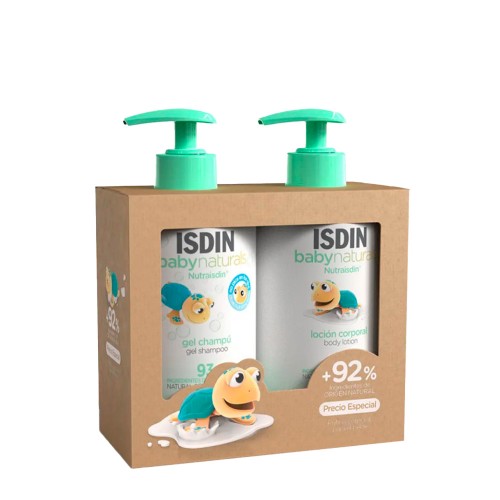 ISDIN Baby Naturals Gel Shampoo 400ml   Loção Corporal 400ml