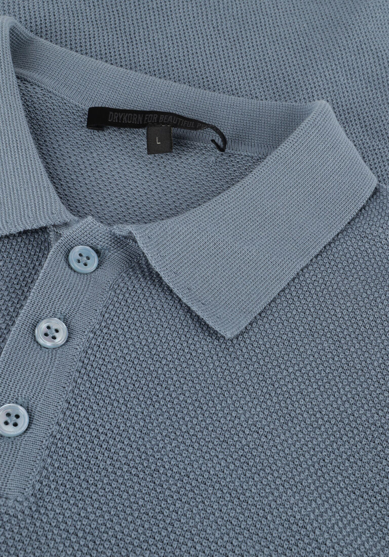 DRYKORN blauwe drykorn t-shirt triton