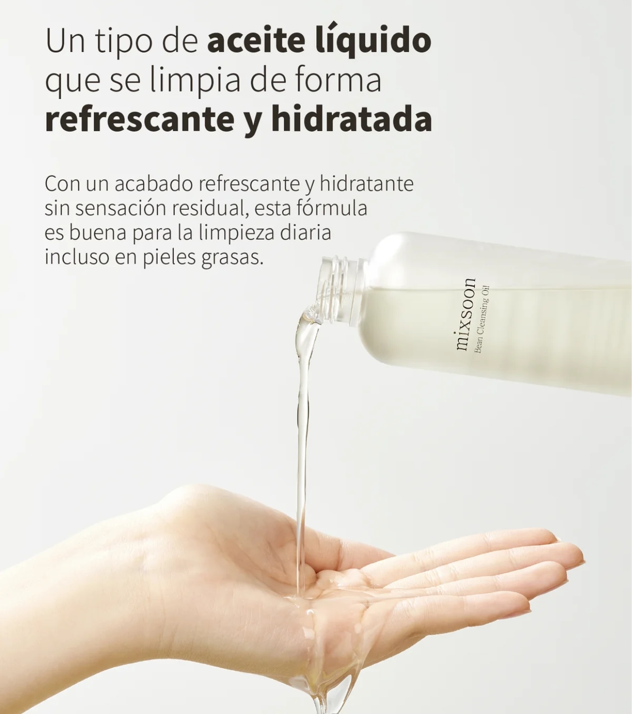 Mixsoon - Óleo de limpeza facial Bean