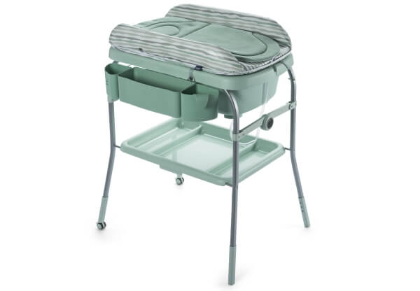 Chicco Bade-/Wickelkombination Cuddle & Bubble Eucalyptus grün