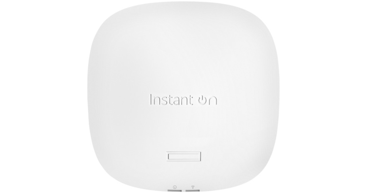 Hewlett Packard EnterpriseInstant On (RW) AP25 access point  (Wit, Wi‑Fi 6 4x4)