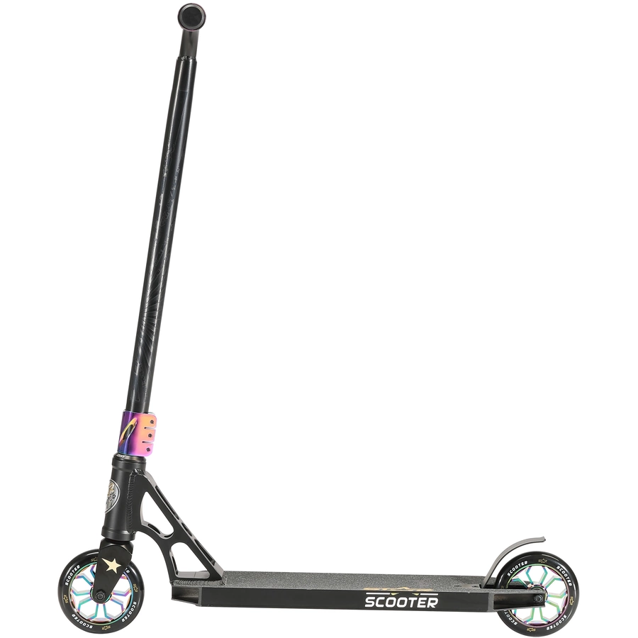 Star Scooter Roller Stunt Trick 120mm Professional schwarz, chrom