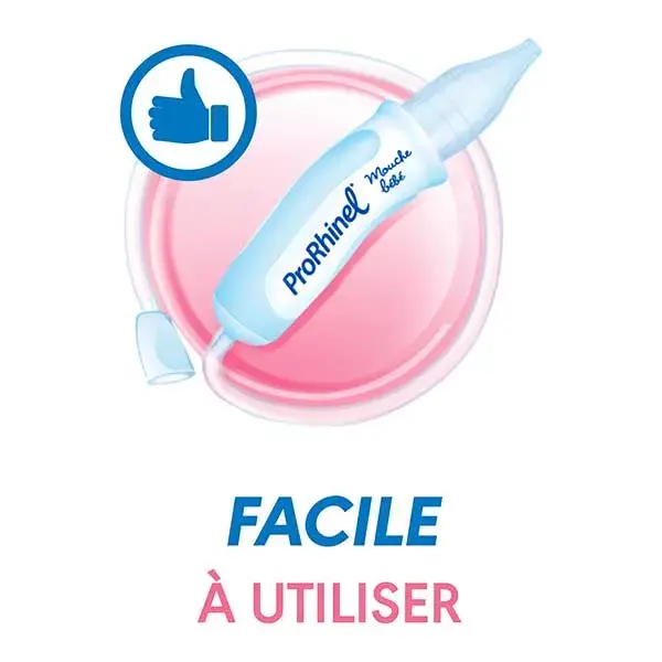 Aspirador Nasal ProRhinel Baby com 2 Pontas
