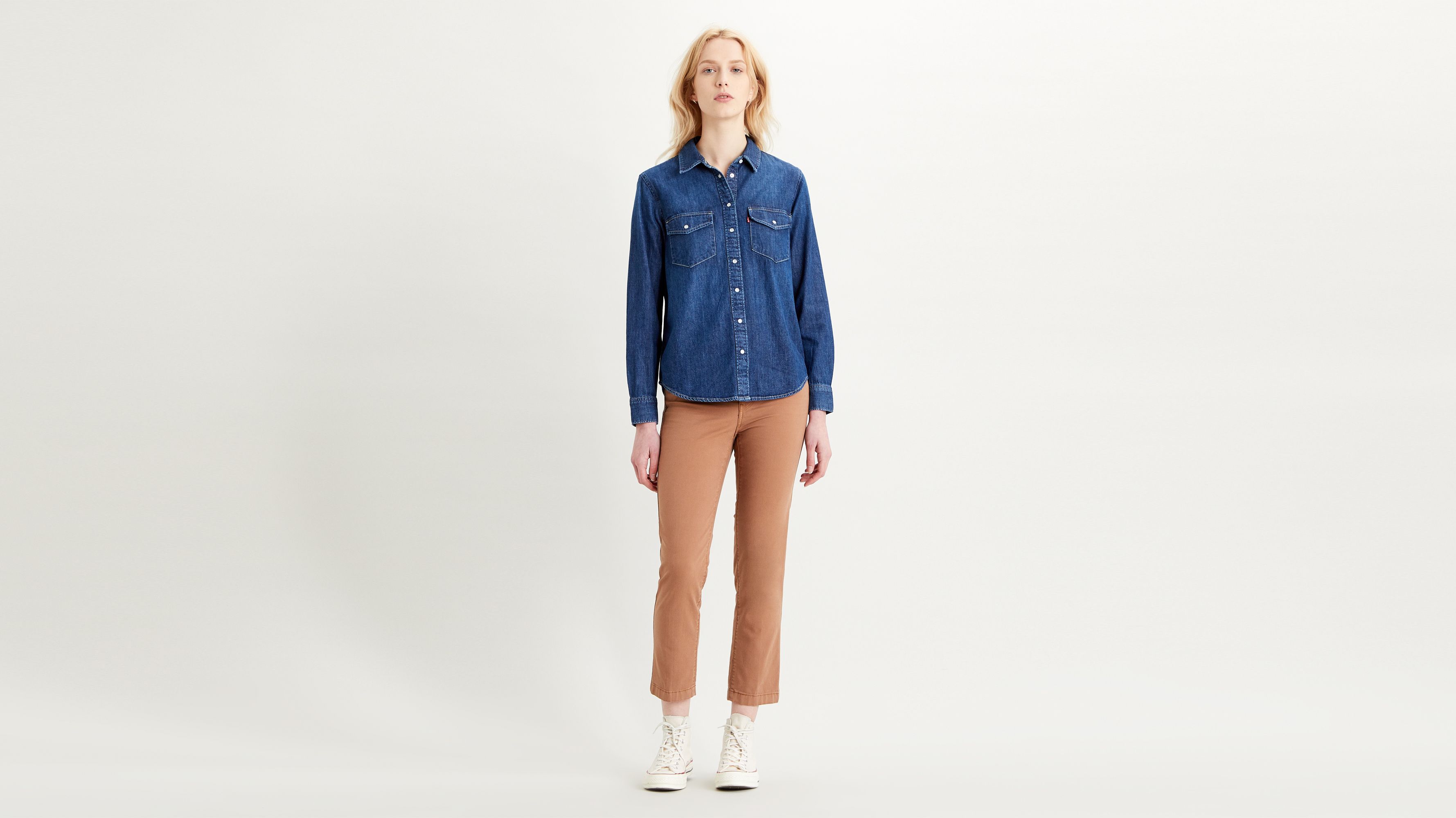 Chemise Western Essential - Air Space - Bleu