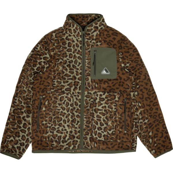Veste polaire snowboard ARMADA LEDGER FLEECE LEOPARD/OLIVE