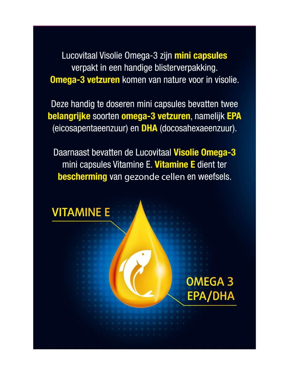 Visolie Omega 3 mini softgels