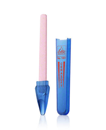 Erbe Solingen Nagelvijlen Mineralfeile Cera-Soft blau 14cm