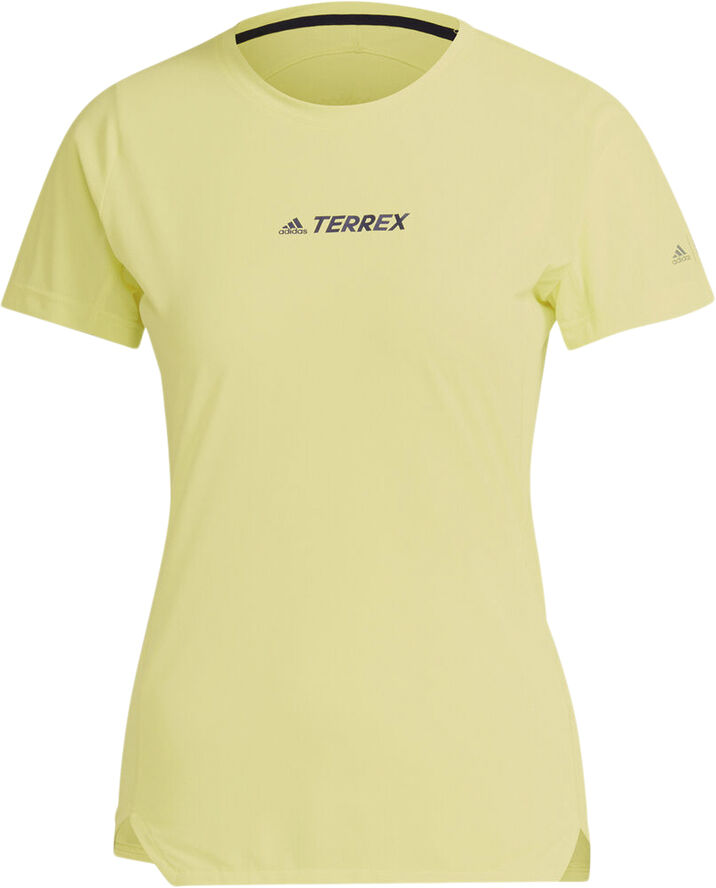 adidas Terrex Parley Agravic Trail All-Around Løbe T-shirt Gul