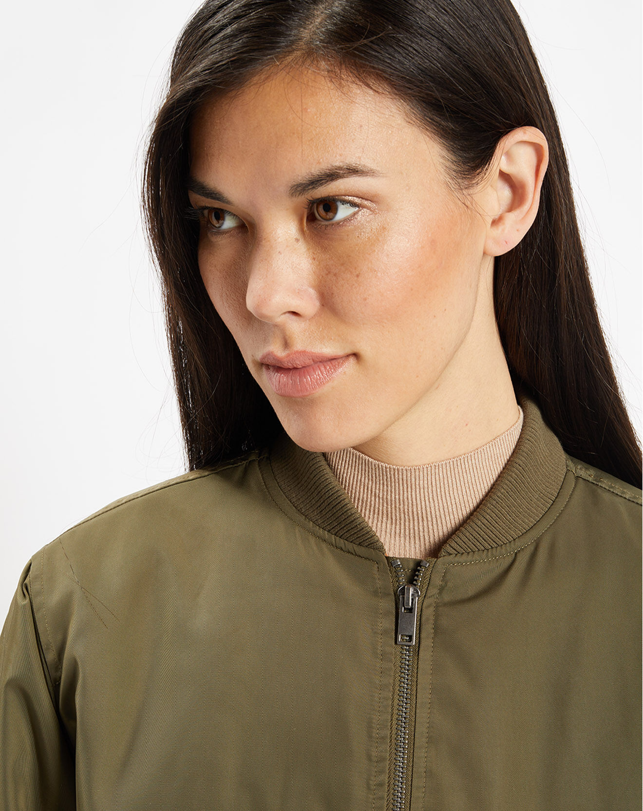 Galeries Lafayette Blouson bombers Ridley vert kaki
