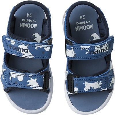 Reima Mummitrollet Bungee Sandaler, Blue Ocean