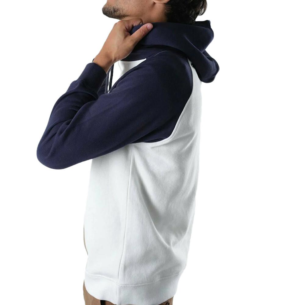 Deeluxe Sweat à capuche Blanc/Marine Homme Deeluxe Nether