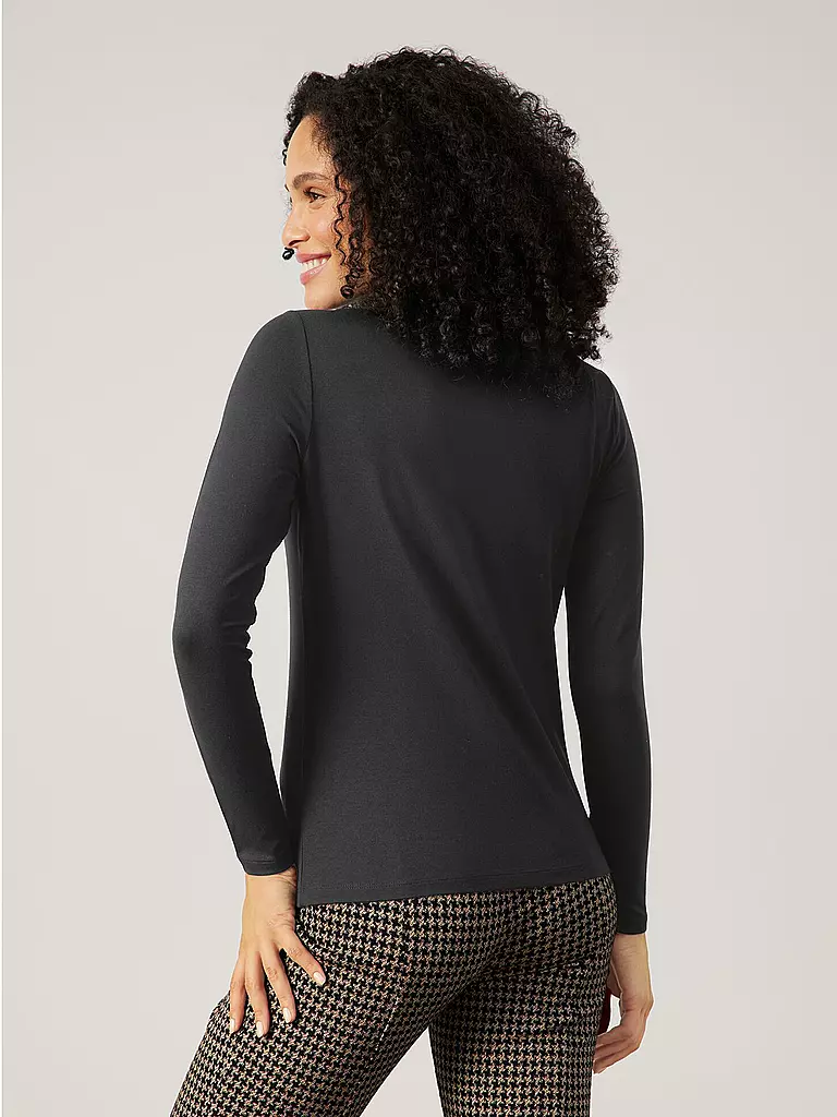 GERRY WEBER Langarmshirt schwarz