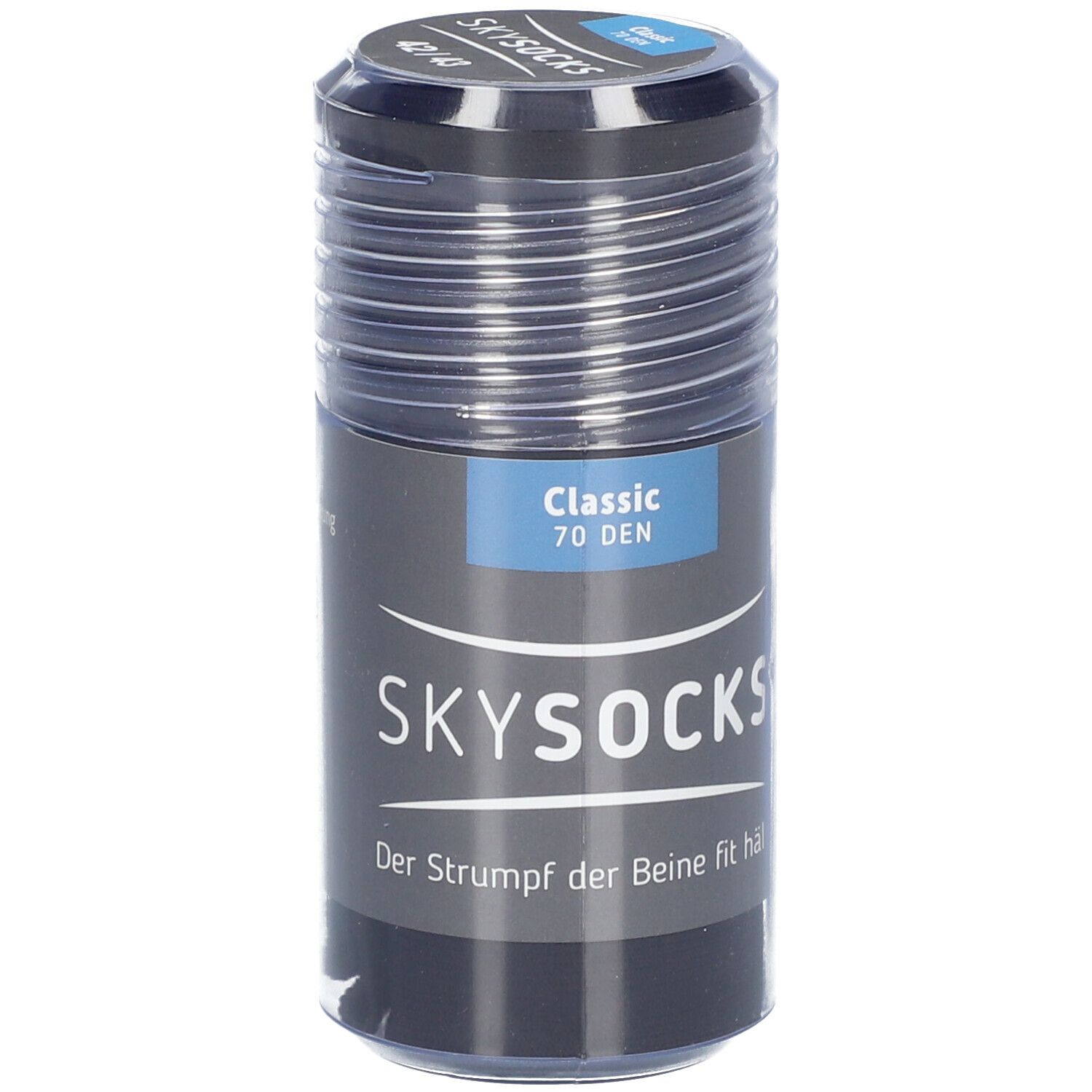 SKYSOCKS Classic 70den AD Gr. 42/43 Schwarz