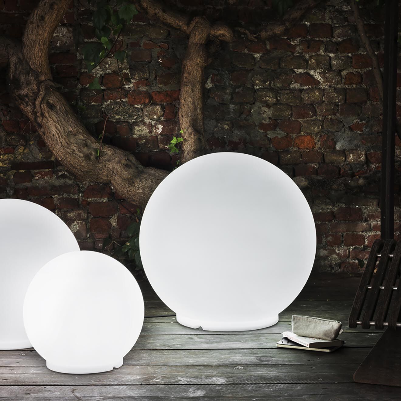 Serralunga Lampe Atmosfera blanche - D 71x69 cm