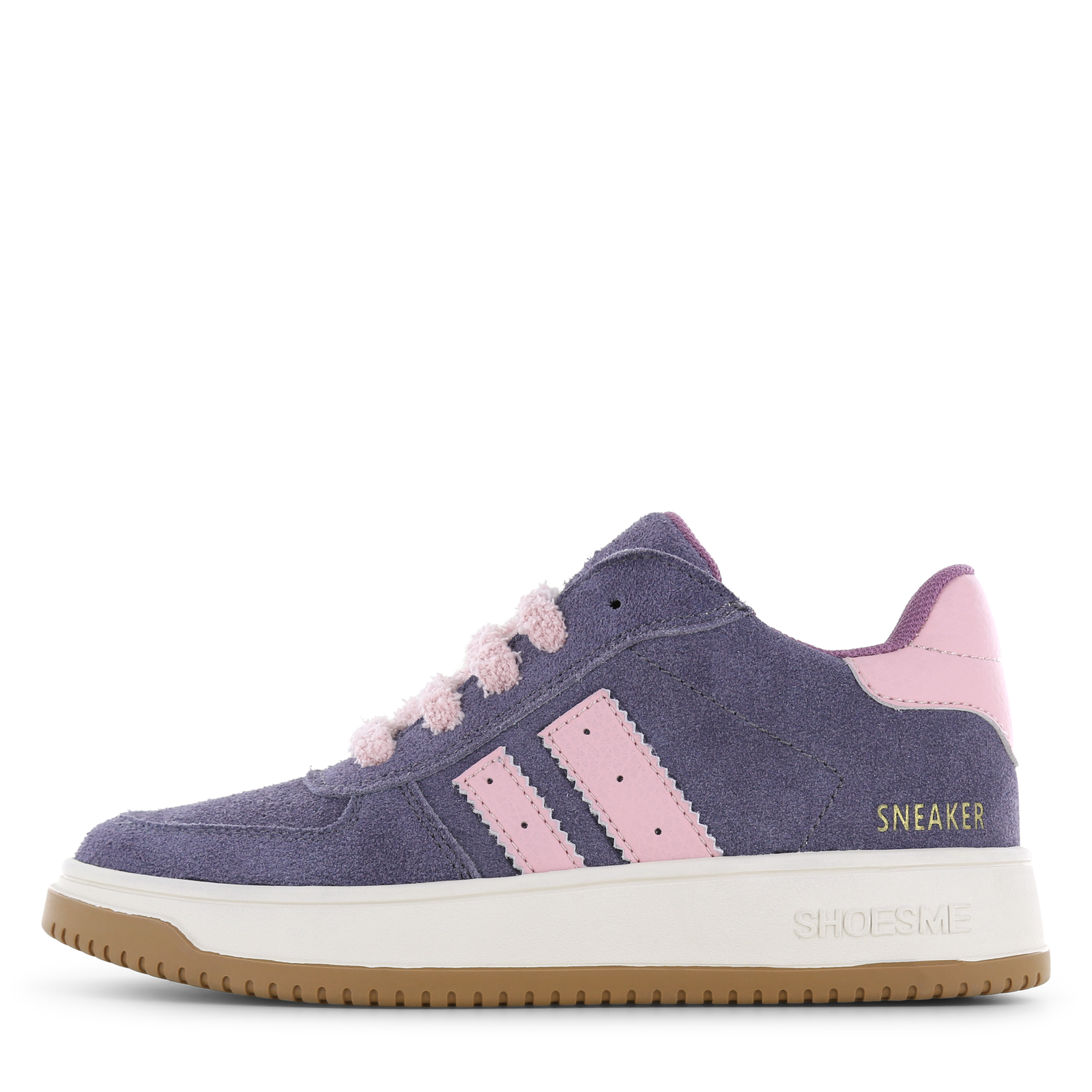 Shoesme lilafarbene Sneaker mit Reißverschluss