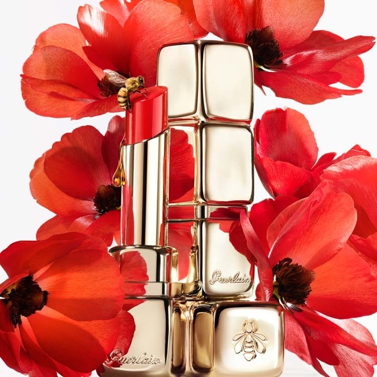 Guerlain Kiss Kiss Bee Glow Lip Balm 775 Poppy Glow 3,5g