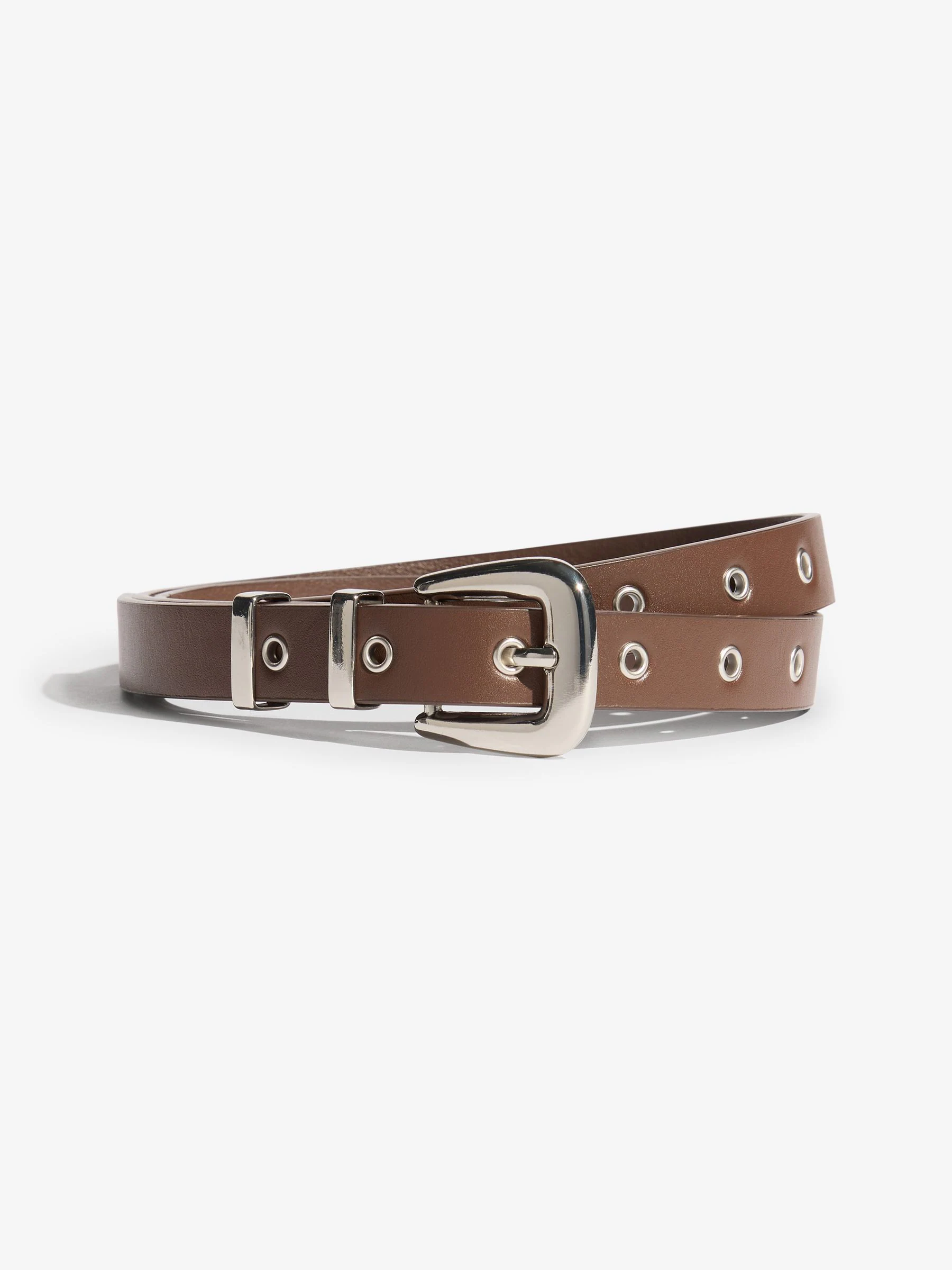Olive, Choc and Black - Friends Like These Skinny Belts 3 Pack