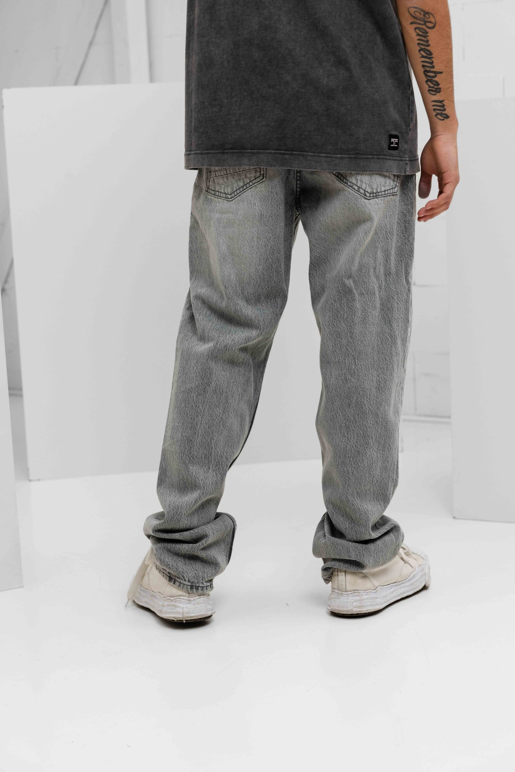 Pure Path The Eric Jeans W1687 Heren Grijs