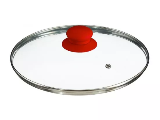 Sauteuse en aluminium - D. 24 cm - À induction - Rouge